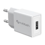 Cargador Pared Nubbeh 1usb-a 10w Blanco(nbwallchusbw10)
