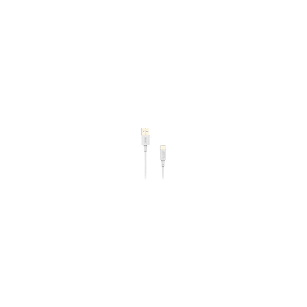 Cable Nubbeh Elisium Usb-a/usb-c 1m Blanco(nbtcablacw1)