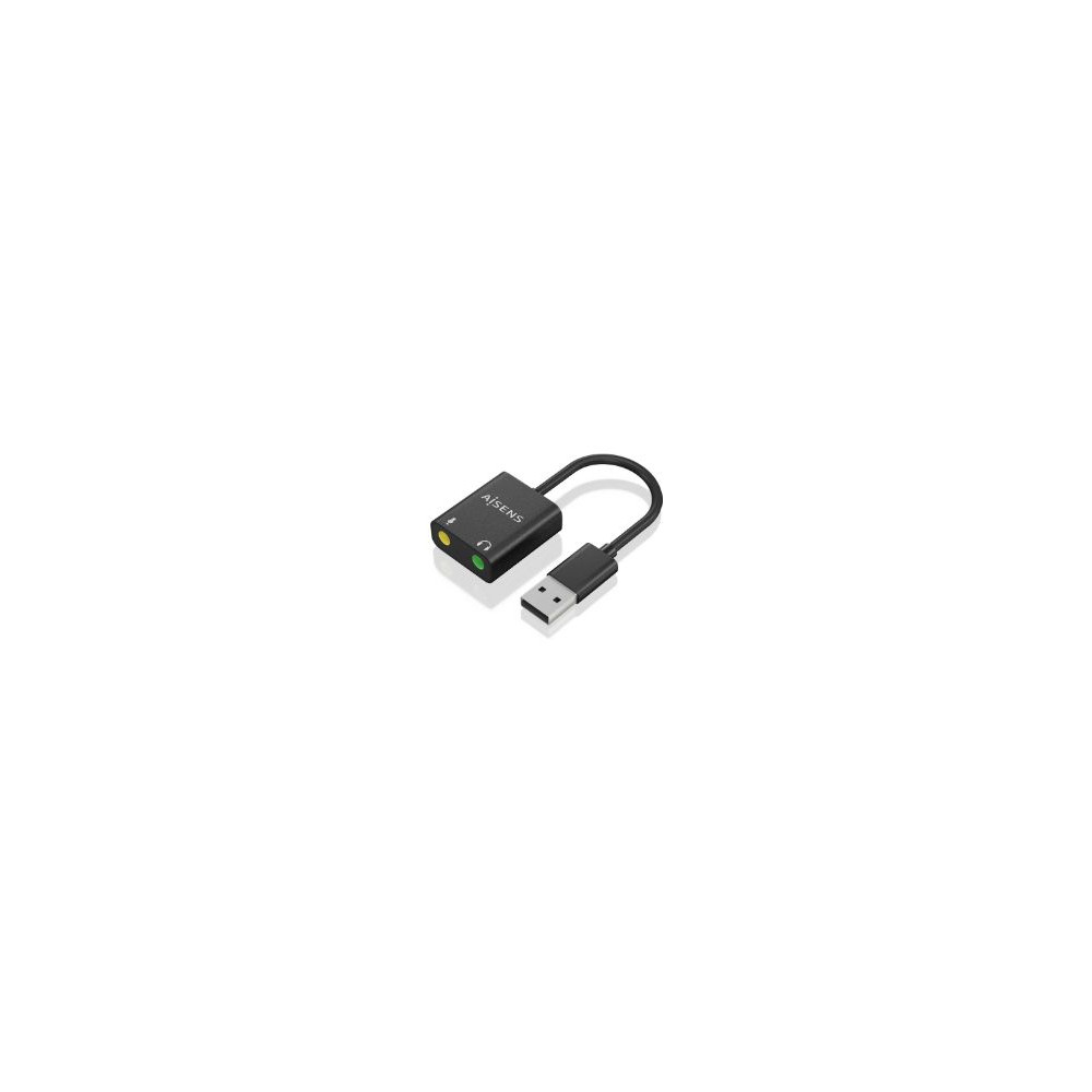 Tarjeta De Sonido Aisens Usb/m-2x3.5mm/h (a106-0769)