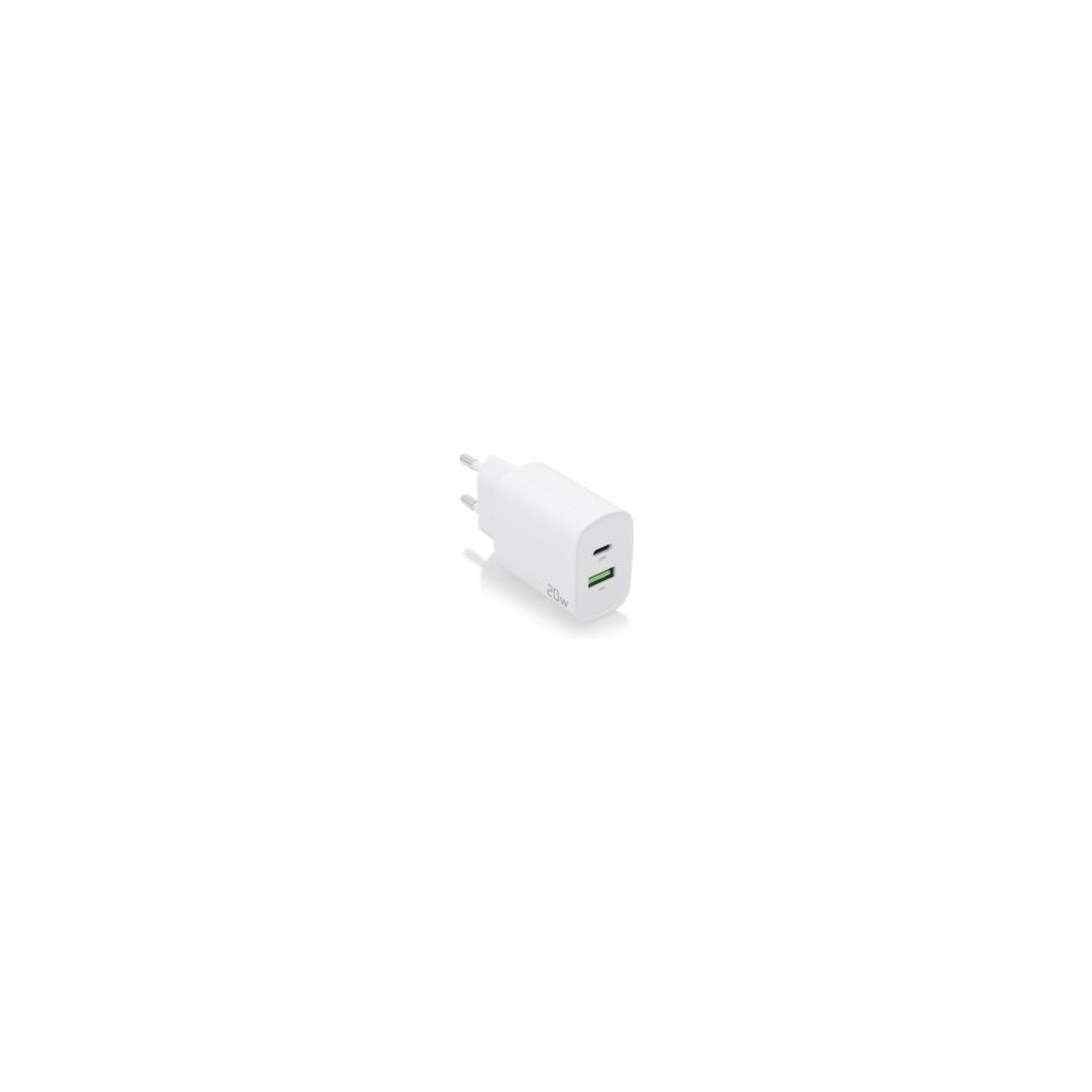 Cargador Pared Aisens 1xusb-c 1xusb-a 20w (a110-0754)