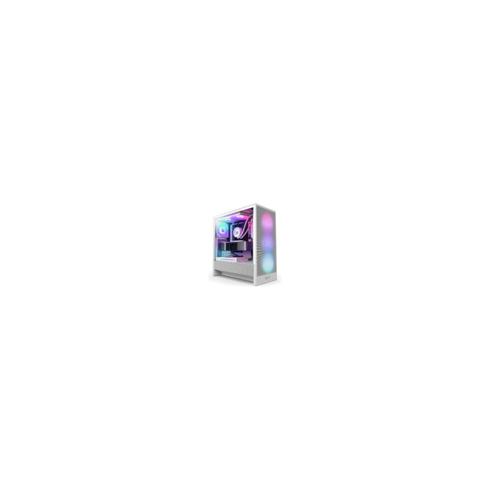 Caja Nzxt H5 Flow Rgb Atx Eatx Blanca (cc-h52fw-r1)