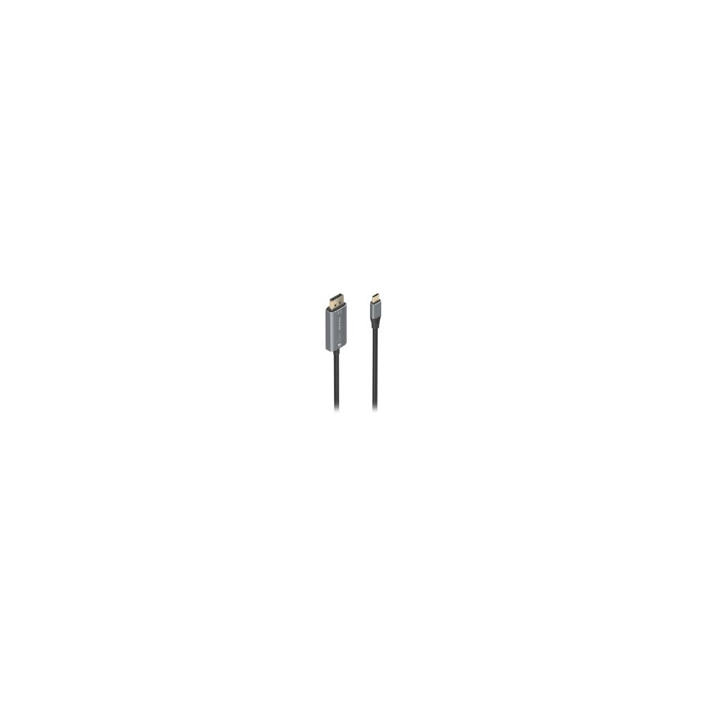 Conversor Aisens Usb-c/m A Dp/m 1.8m Negro (a109-0880)