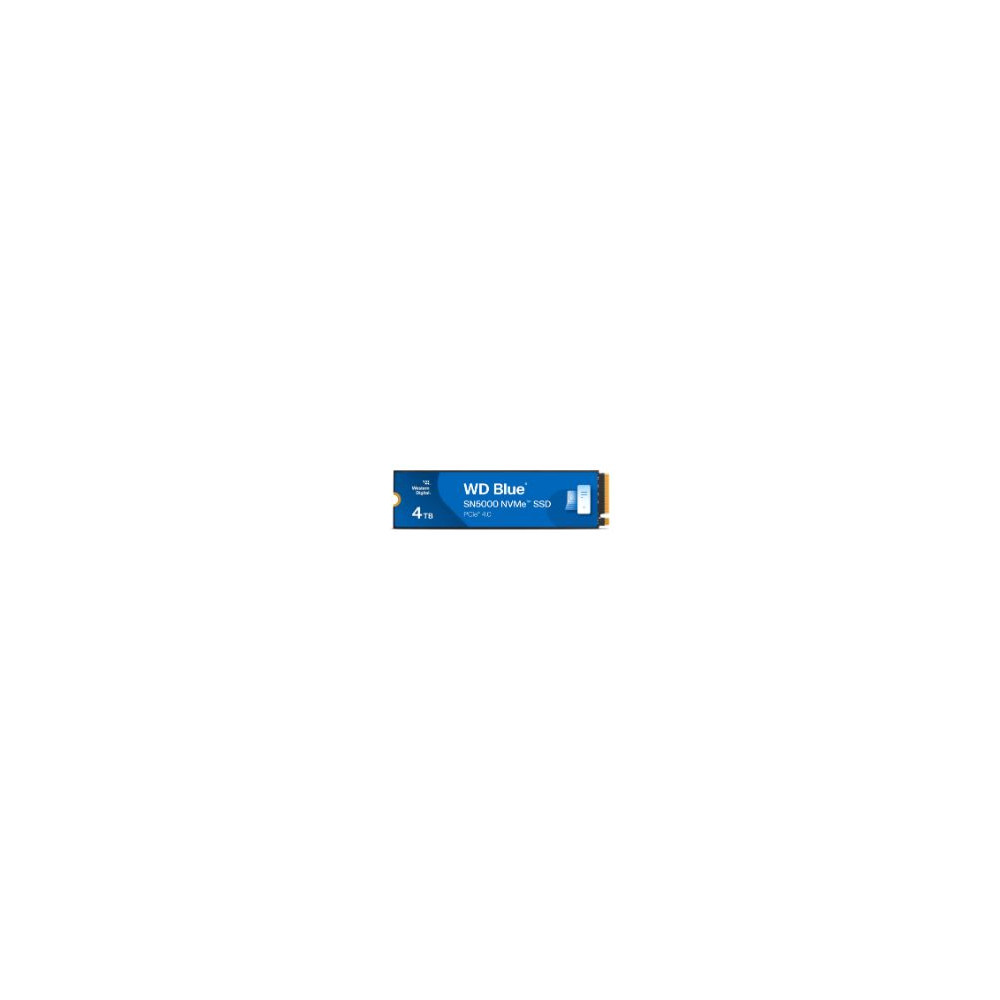 Ssd Wd Blue Sn5000 4tb M.2 Nvme Pcie 4.0 (wds400t4b0e)