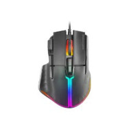 Ratón Mars Gaming Óptico Rgb Usb 12800dpi Negro (mmxt)