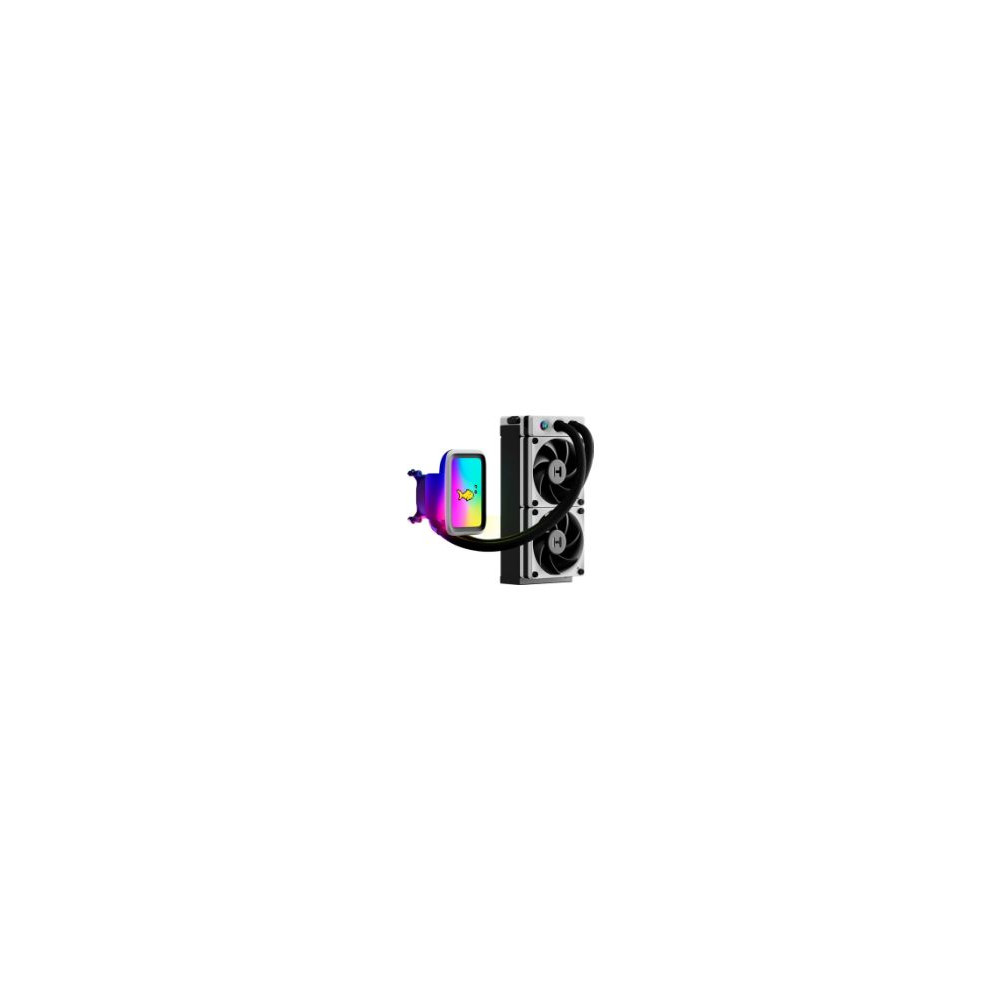 Ref. Liq. Hyte Q60 Rgb 240 2x120mm (fan-hyte-q60-bw)
