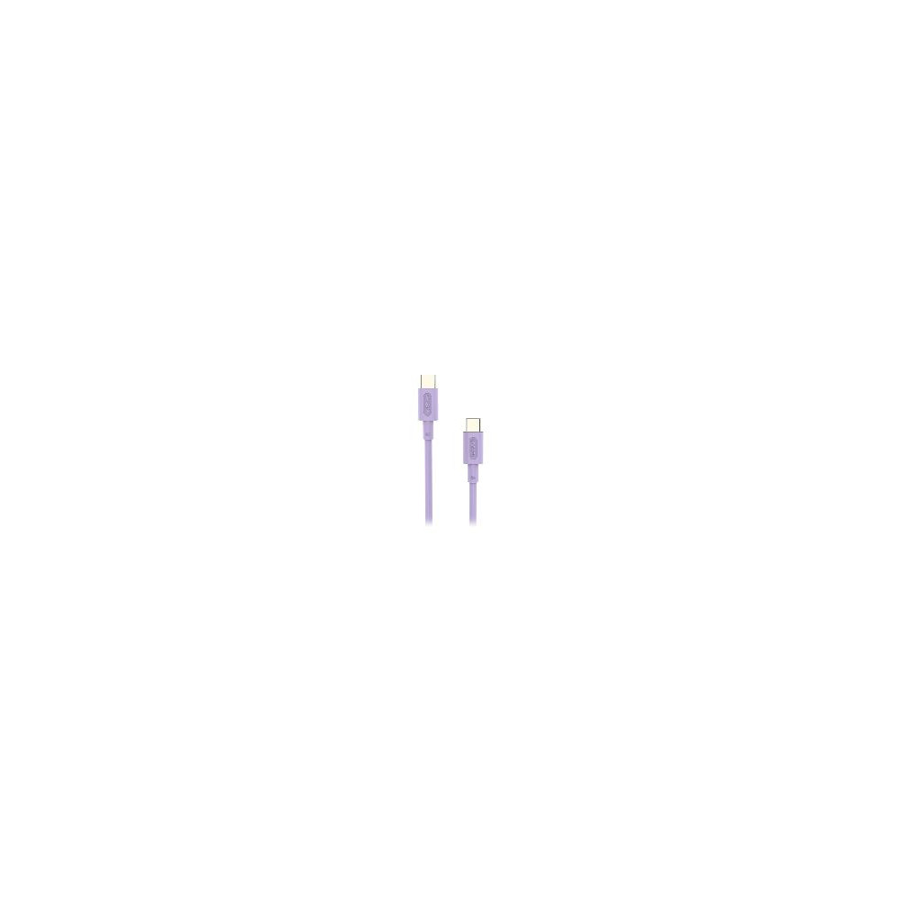 Cable Nubbeh Elisium Usb-c/usb-c 1m Lila (nbtcablccp1)