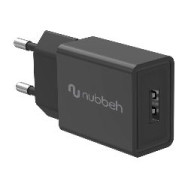 Cargador Pared Nubbeh 1usb-a 10w Negro (nbwallchusbb10)