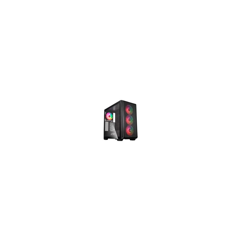 Caja Abysm Danube Kamp Bx300 Atx Matx Negra (ab123012)