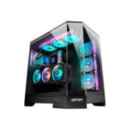 Caja Abysm Danube Sava H600 Argb Atx Negra (ab130211)