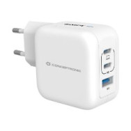 Cargador Conceptronic Usb-a/c 67w Blanco (althea17w)