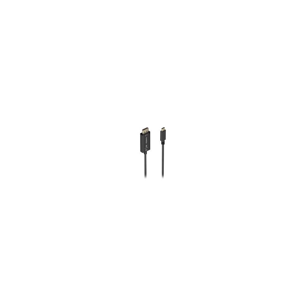 Conversor Aisens Usb-c/m A Dp/m 1.8m Negro (a109-0879)