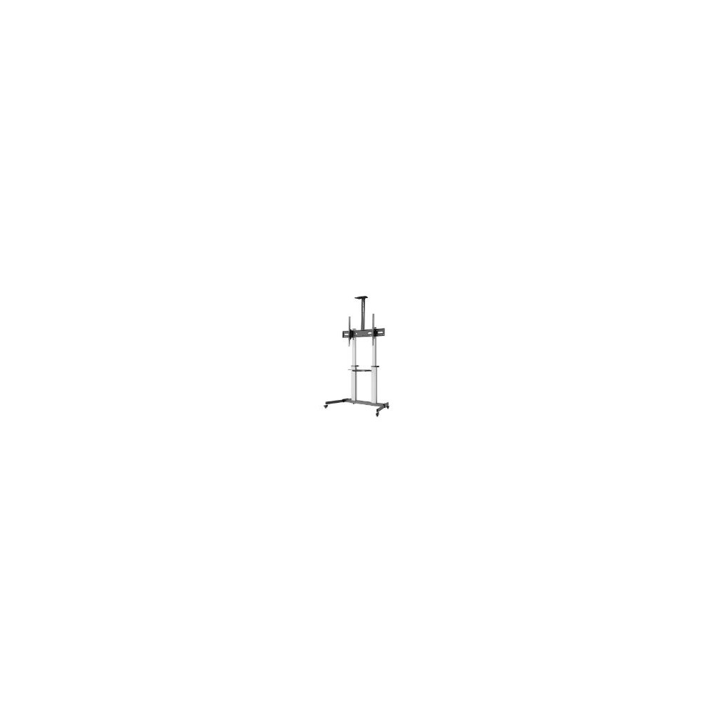 Soporte Suelo Equip Con Ruedas 60"-100" Plata Eq650631)