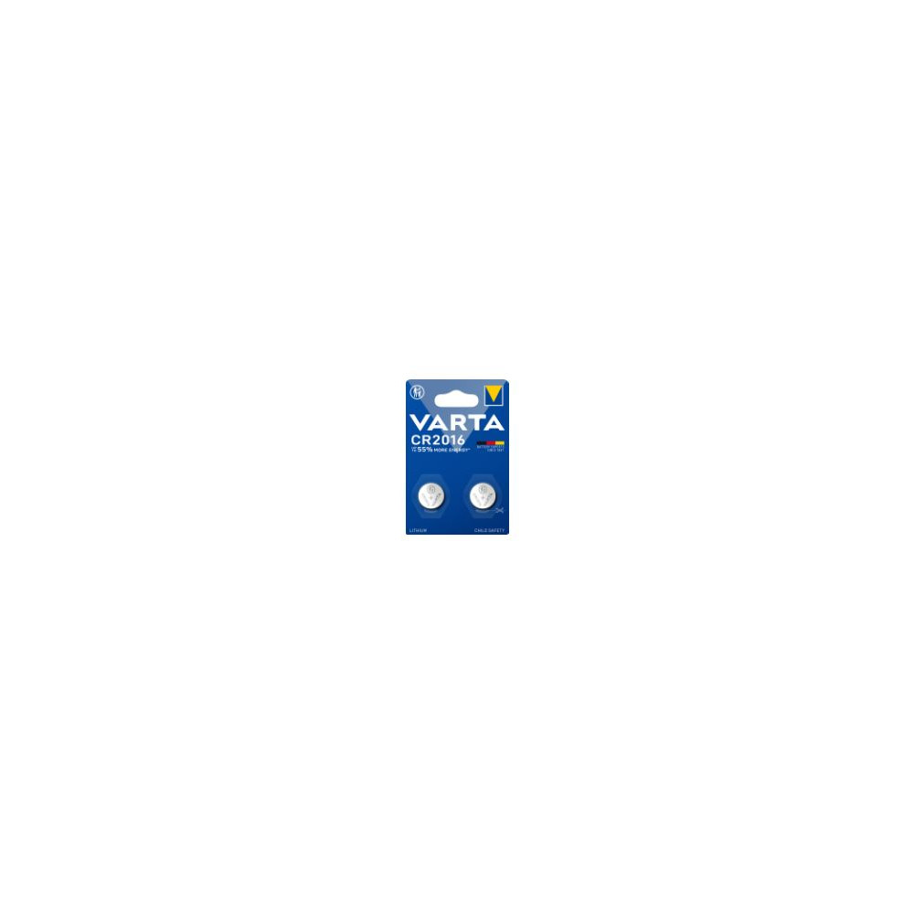Pilas Varta Lithium Coin Cr2016 Blister 2 (6016101402)