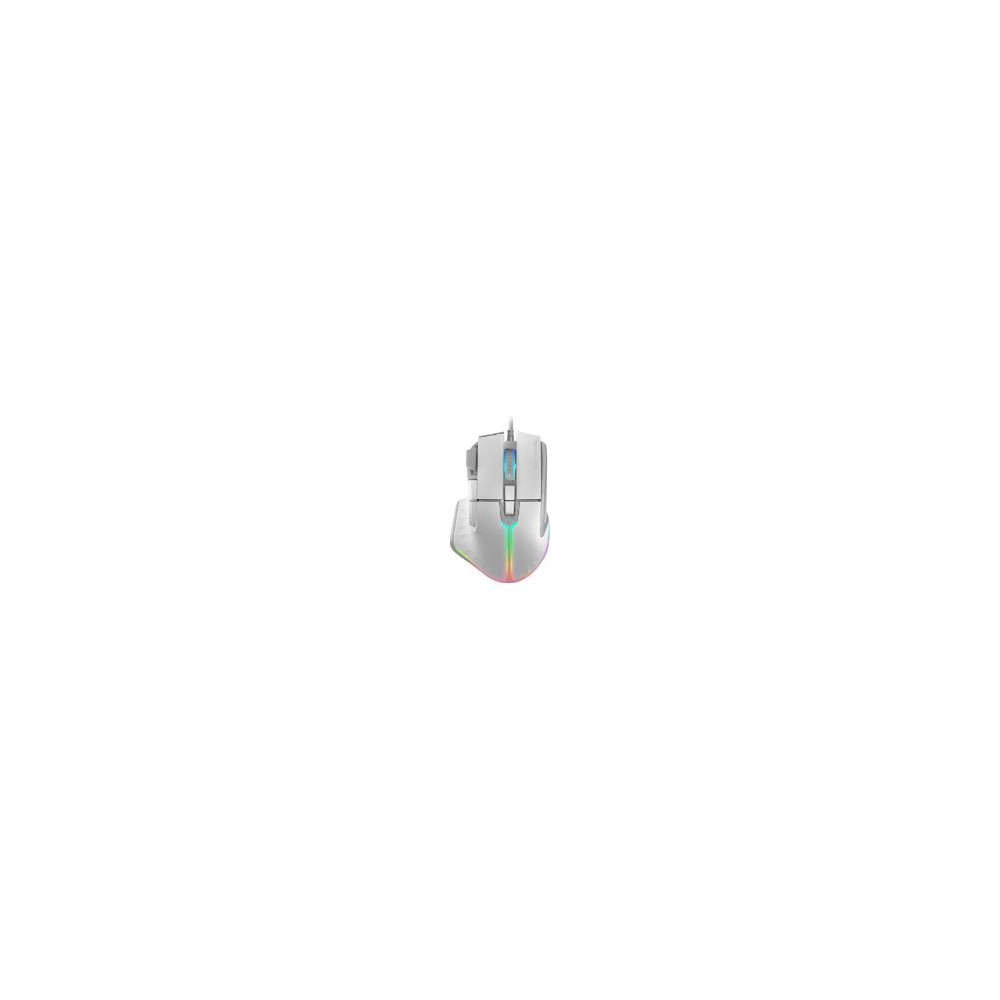 Ratón Mars Gaming Óptico Rgb Usb 12800dpi Blanco(mmxtw)
