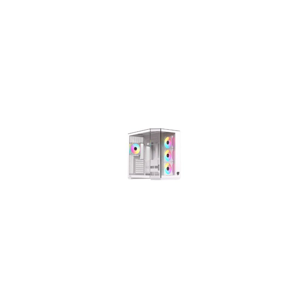 Caja Nfortec Pulsar Argb Atx Itx Blanca(nf-cs-pulsar-w)