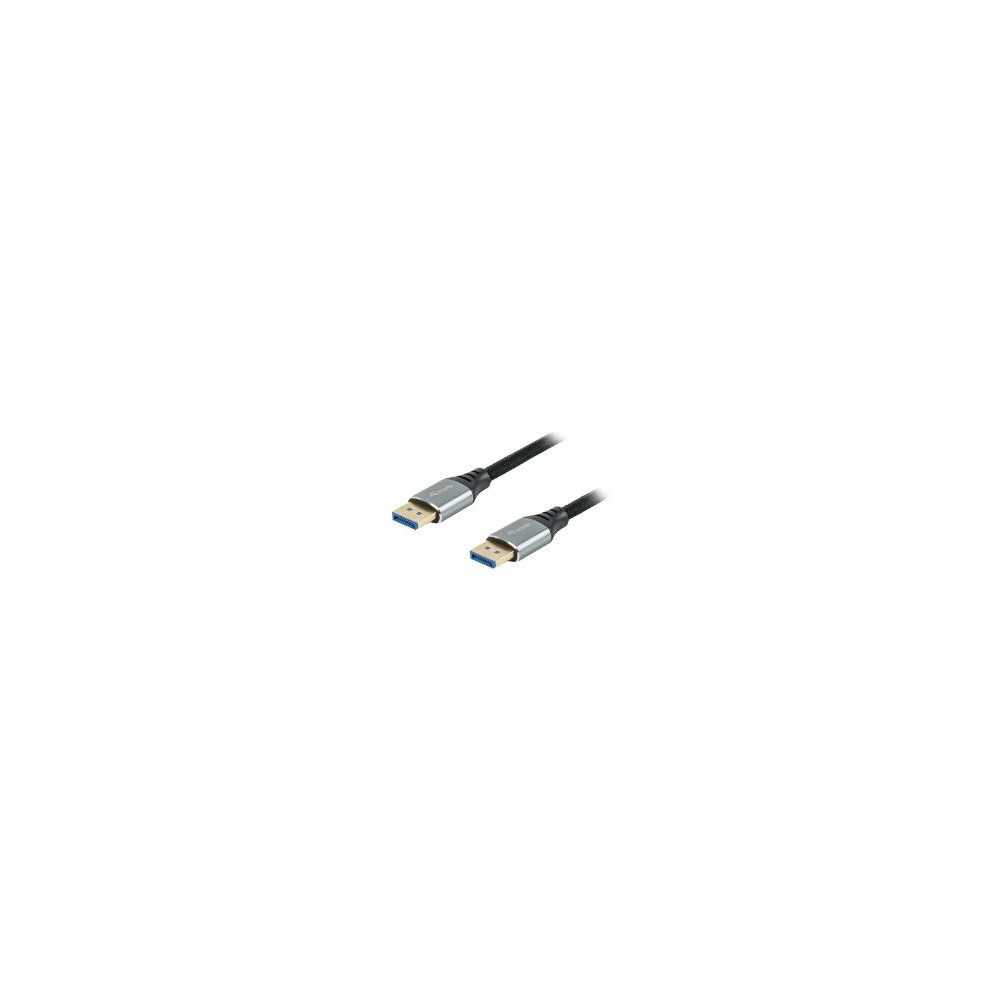 Cable Equip Dp M/m Premium 2.1 3m Aluminio (eq119283)