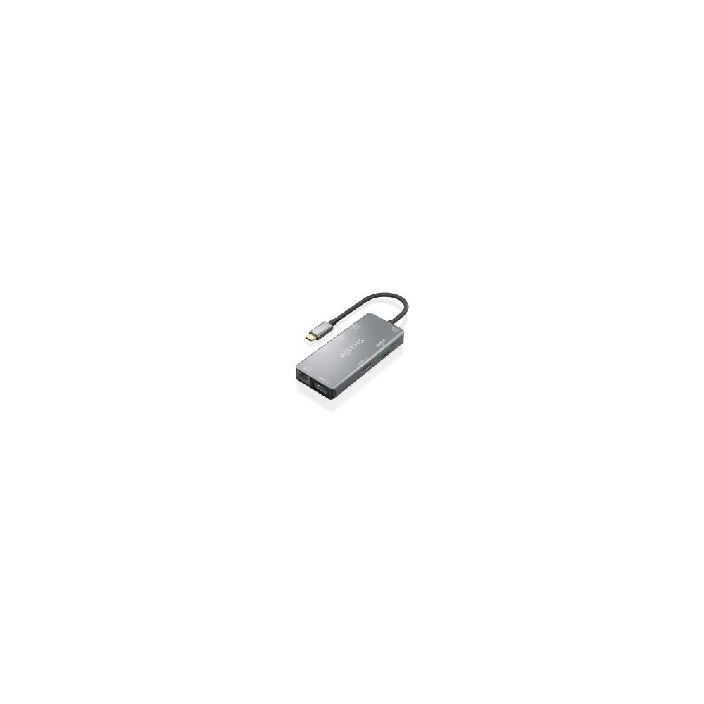 Dock Aisens Usb-c A Hdmi/usb/pd Gris (asuc-6p018-gr)