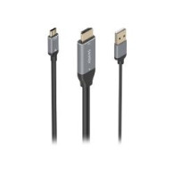 Conversor Aisens Hdmi 2.0/usb-a/m A Usb-c/m (a109-0871)