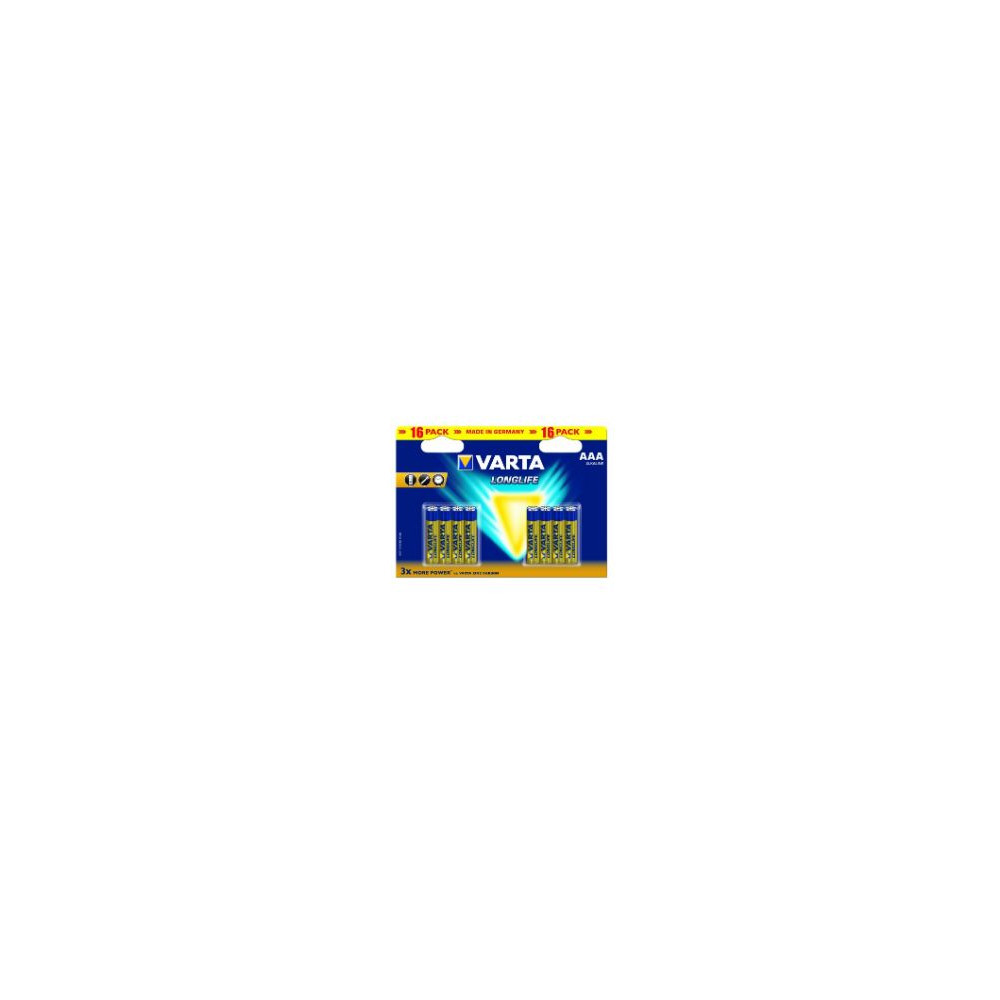 Pilas Varta Longlife Aaa Blister 16 (4103214416)