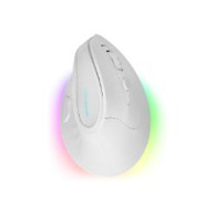 Ratón Mars Gaming Ergo Óptico Rf/bt Blanco (mmskw)