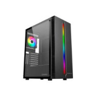 Caja Unyka Armor Lumina Argb Usb Atx Negra (uk511210)