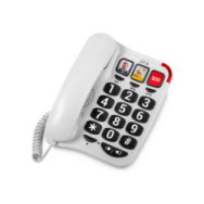 Teléfono Fijo Spc Comfort Numbers 2 Blanco (3295b)