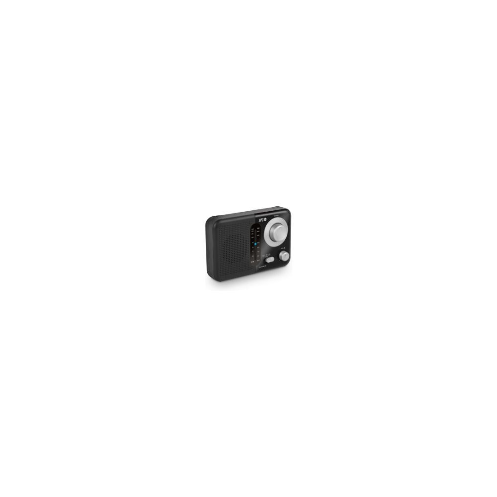 Radio Portátil Spc Valdi Analógica Am/fm Negra (4590n)