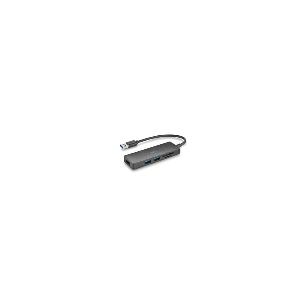 Hub Ngs 3xusb 3.0 1xsd 1xmicrosd Negro (ihubreader)