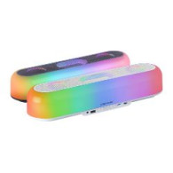 Barra De Sonido Mars Gaming 20w Rgb Bt Blanca (msborbw)