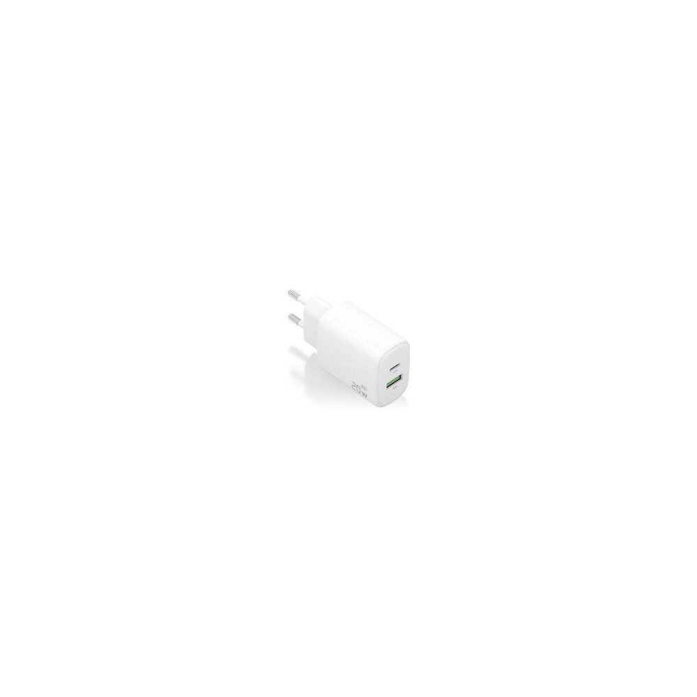 Cargador Pared Aisens Usb-c/usb-a 20w Blanco(a110-0909)