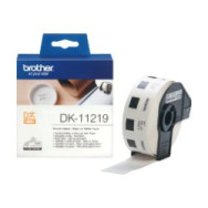 Etiquetas Brother Circulares 12mm 1200 Unid. (dk11219)