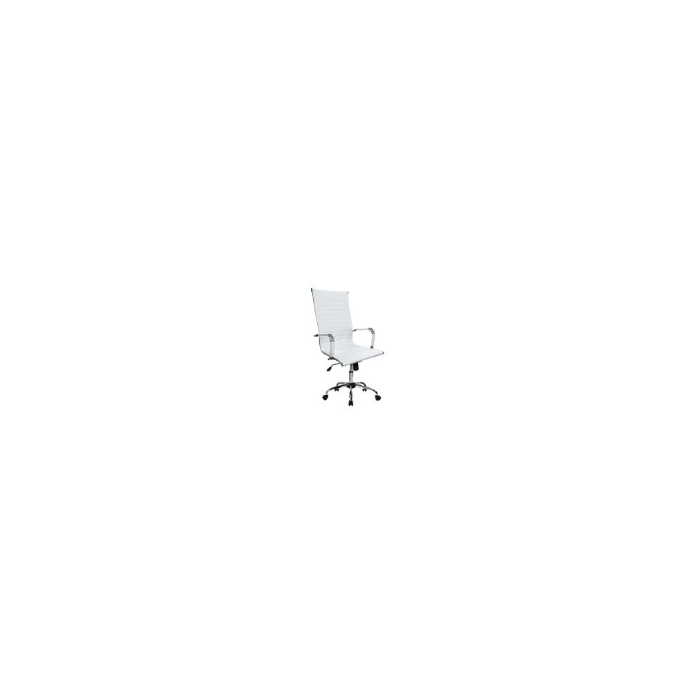 Silla De Oficina Equip Respaldo Alto Blanco (651017)