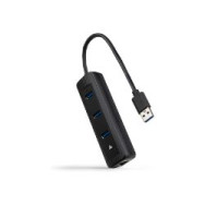 Hub Nanocable Usb3.0 A 3usb-a/1rj45 Negro (10.16.4604)