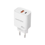 Cargador De Pared Nanocable Usb-a/c Blanco (10.10.2007)