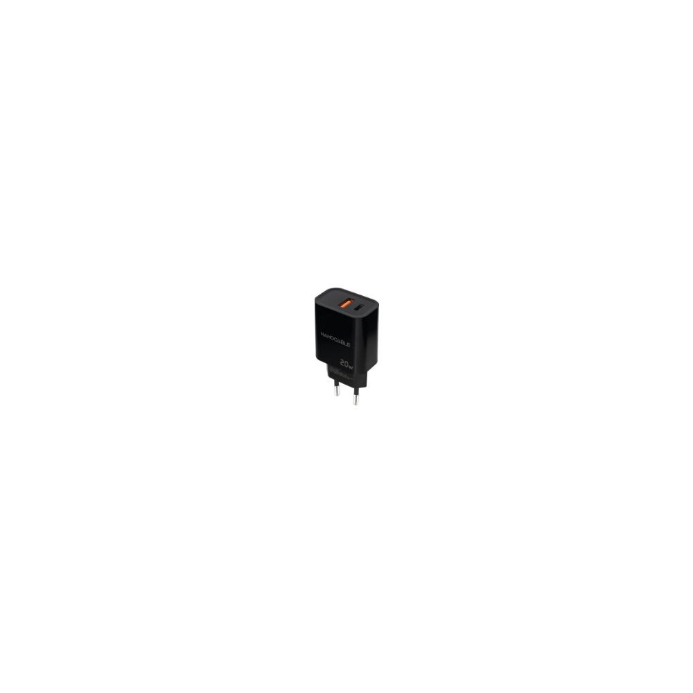 Cargador De Pared Nanocable Usb-a/c Negro (10.10.2008)