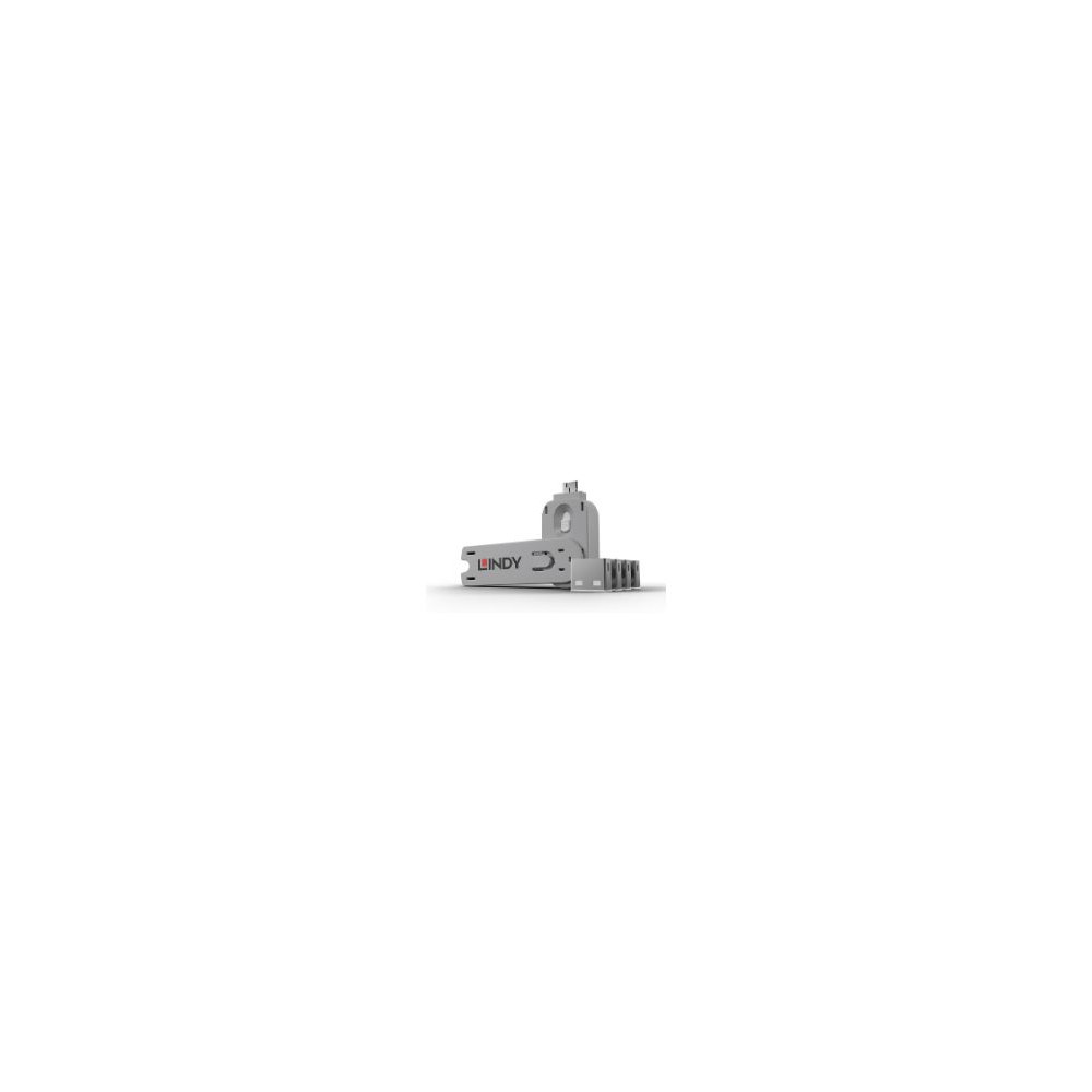 Llave Lindy Bloqueadora De Puerto Usb-a 4 Unid (40454)