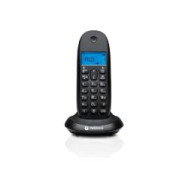 Teléfono Inalámbrico Motorola C1001cb+ Lcd Dect Negro