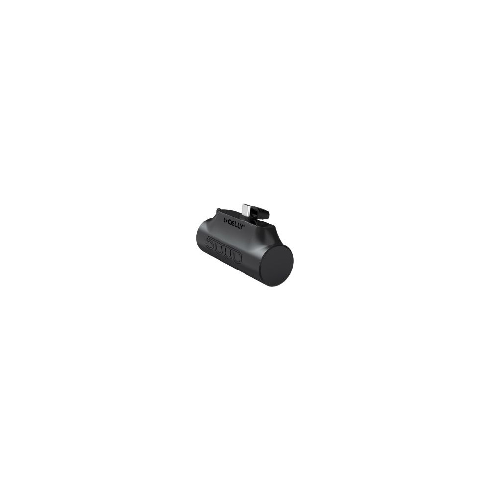 Powerbank Celly 5000mah Usb-c Negro (pbc5000bk)