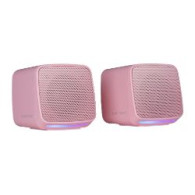 Altavoces Mars Gaming 10w Rgb Usb/3.5mm Rosa (msprop)