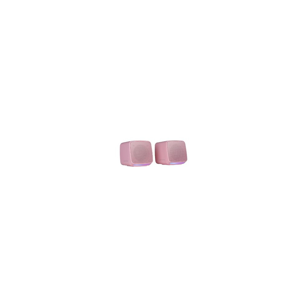 Altavoces Mars Gaming 10w Rgb Usb/3.5mm Rosa (msprop)