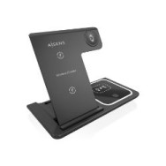 Base Aisens Carga Inalámbrica 15w (asch-15w3wc043-bk)
