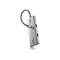 Hub Ngs Usb-c A 2xusb-a/2xusb-c Plata (wonderduo-c)