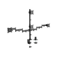 Soporte Aisens 4monitores 13"-27" Negro (dt27tsr-379)