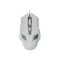 Ratón Mars Gaming Óptico Rgb Usb 4000dpi Blanco(mm024w)
