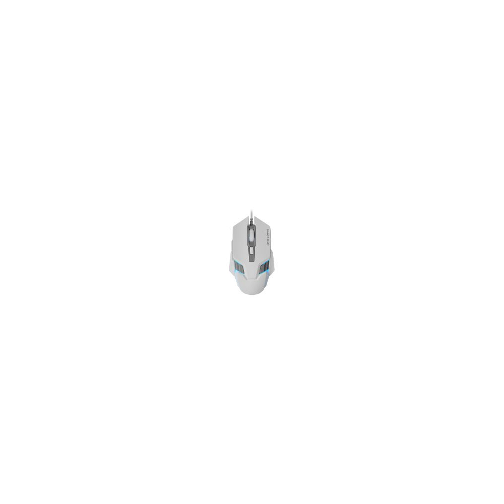 Ratón Mars Gaming Óptico Rgb Usb 4000dpi Blanco(mm024w)