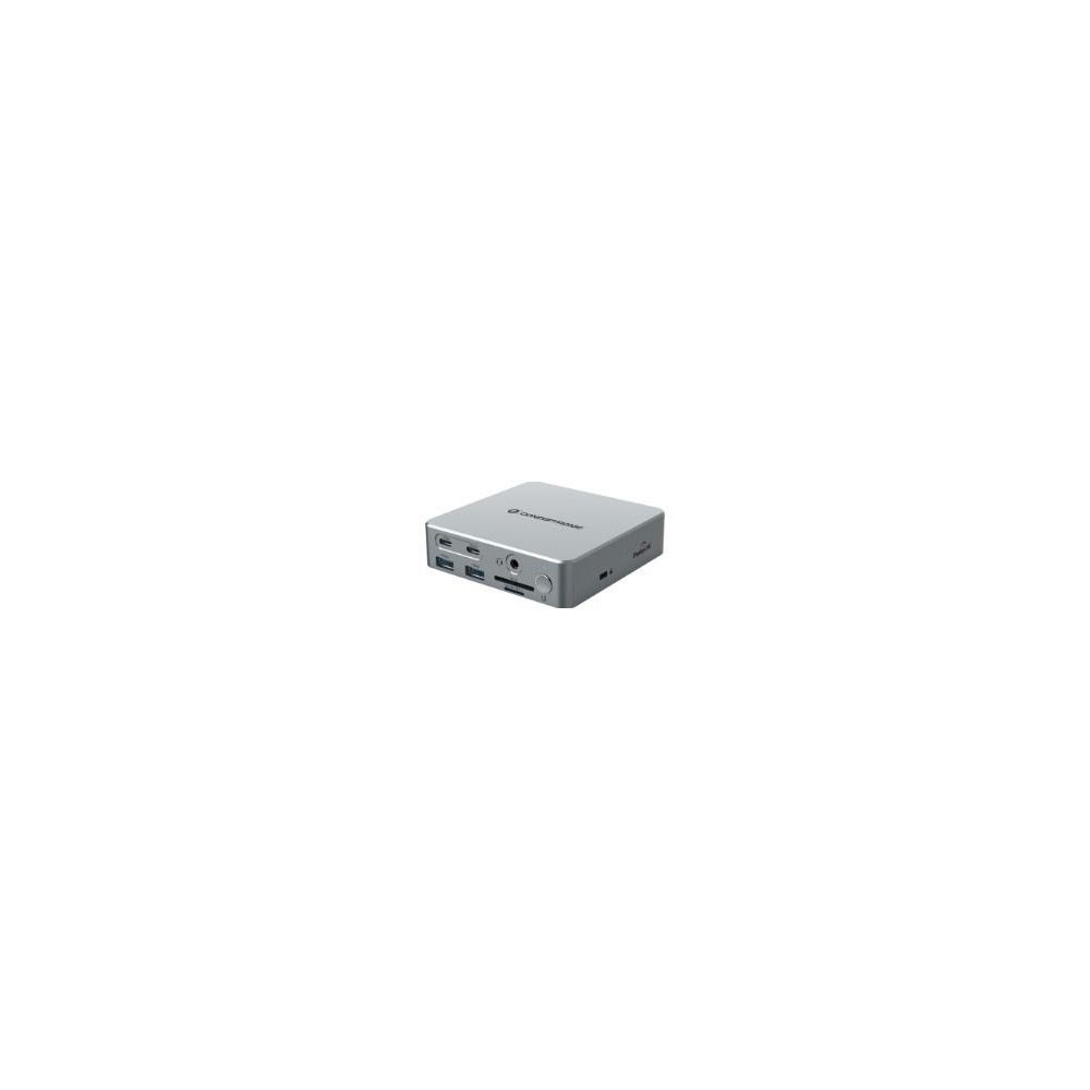 Dock Station Conceptronic Usb-a/c Hdmi Plata (donn25g)