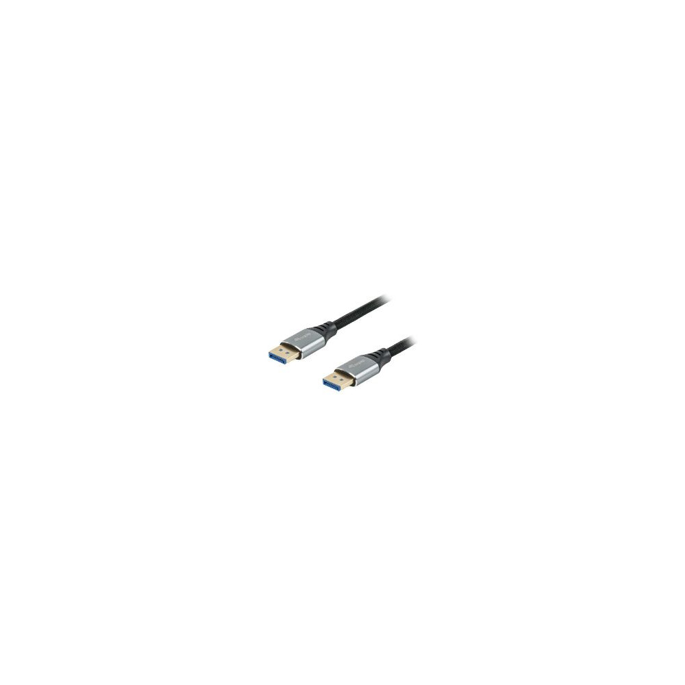 Cable Equip Dp M/m Premium 2.1 2m Aluminio (eq119282)
