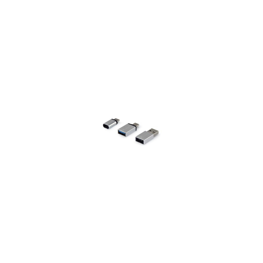 Adaptadores Equip Usb-a Usb-c Musb Plata (eq133475)