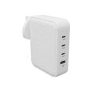 Cargador Targus 145w 1usb-a 3usb-c Blanco(hj1001whwwgl)