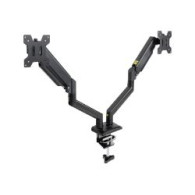 Soporte Mesa Tooq 13"-34" 2 Brazos Negro (db1434tnr-b)